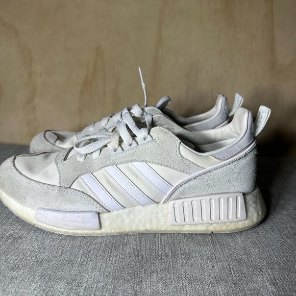 Size 9.5 - adidas Boston Super R1 Triple White - Picture 3 of 9